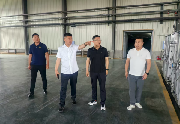 中农金瑞肥业总经理王文清带队考察远海农业